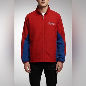 Majestic Philadelphia Phillies Windbreaker Jacket